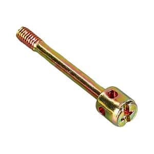 Drilled head sealing electric meter screw