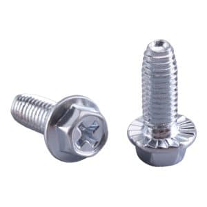 Flange Hex Head Serrated Tri-Thread Screw