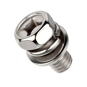 Phillips Slot Hexagon Head Three-component Assembled Screw