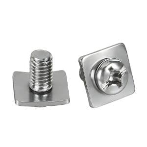 Phillips recess pan head screw with square washer