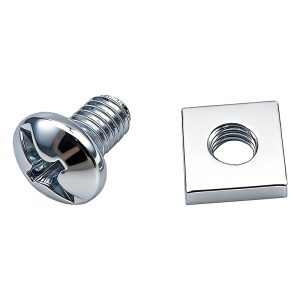 Round Head Assembled Screw with Square Washer