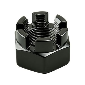 Grade 8, Grade 8.8, Grade 10.9 Slotted Thin Hexagon Nut